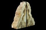 Petrified Wood Bookends - Oregon #171982-2